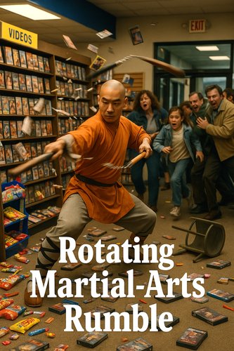 🥋Rotating Martial-Arts Movie Rumble poster