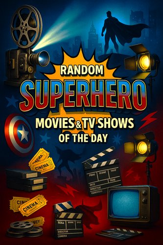 Random Superhero Movies & TV Shows of the day+ poster