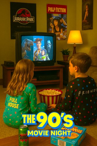 The 90's Movie Night!! poster