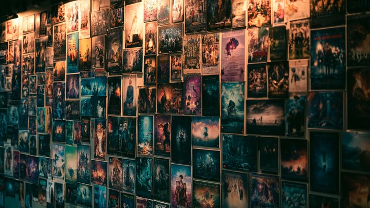 Wall of posters