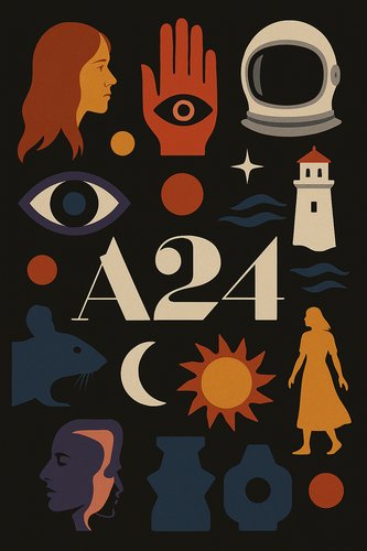 电影合集 - A24 poster
