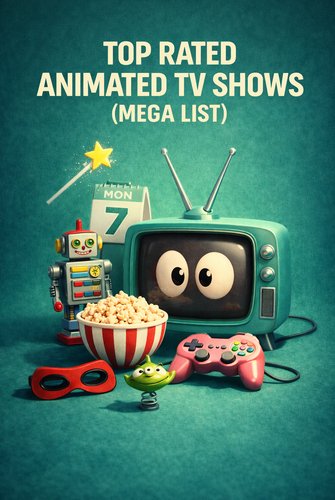 Top Rated Animated TV Shows (MEGA LIST)