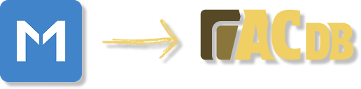 ACdb.tv logo.