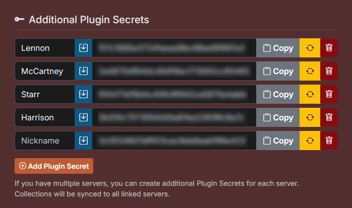 Multiple Server Support